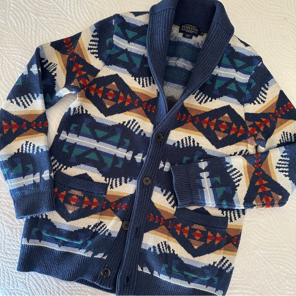 Pendleton Los Lunas Cotton Cardigan, XS
